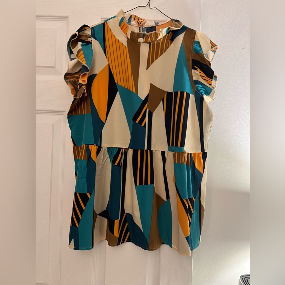 XL Peplum top